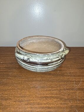Vintage Stoneware/Studio Pottery Multicolor Bowl